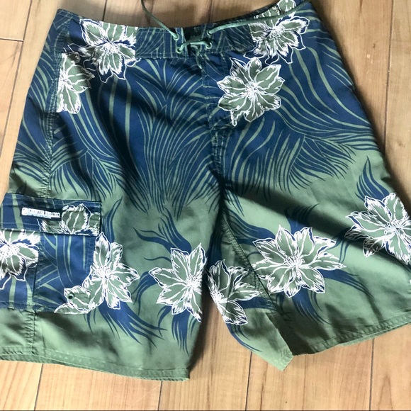Counter Culture Hawaiian Board Shorts - Picture 2 of 8